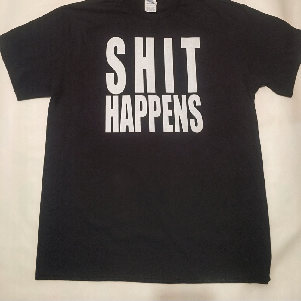 Men’s Graphic T-Shirt (Shit Happens)